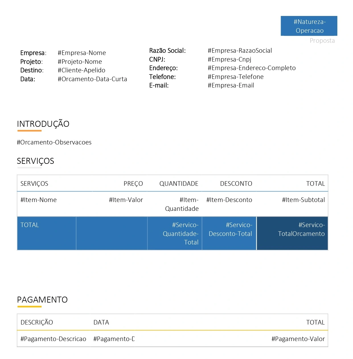 Como fazer orçamentos no Flowup