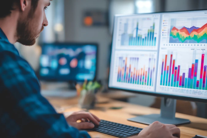 Painel visual de tarefas com status atualizado, permitindo acompanhar o andamento do projeto em tempo real.