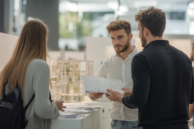 Fluxo de atendimento em escritórios de arquitetura alinhando expectativas entre equipe e cliente