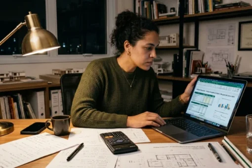 Markup em projetos de arquitetura: como calcular sua margem sem perder competitividade