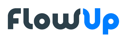 Logo FlowUp - sistema de gestão para escritórios de arquitetura